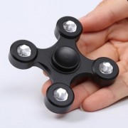 HIGH SPEED FOCUS TOY ALLOY EDC FIDGET SPINNER (BLACK)