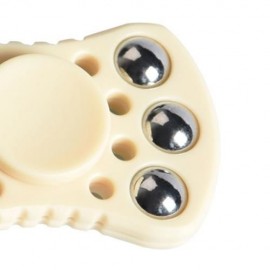 FOCUS TOY BALL BEARING FIDGET SPINNER (MILK WHITE)