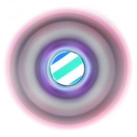 FOCUS TOY TRIANGLE STRIPED FINGER GYRO FIDGET SPINNER (COLORMIX)