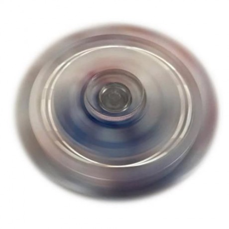 FOCUS TOY BALL BEARING WHEEL HAND SPINNER (WHITE)