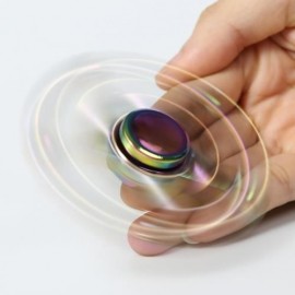 RAINBOW STAR STRESS RELIEF TOY HAND FIDGET SPINNER (COLORFUL)