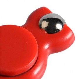 STRESS RELIEF TOY TRIANGLE BALL BEARING FIDGET SPINNER (RED)