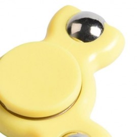 STRESS RELIEF TOY TRIANGLE BALL BEARING FIDGET SPINNER (YELLOW)