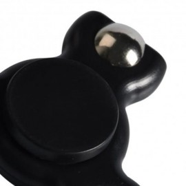 STRESS RELIEF TOY TRIANGLE BALL BEARING FIDGET SPINNER (BLACK)