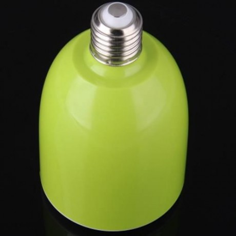 L101 E27 WIRELESS BLUETOOTH 4.0 AUDIO PLAYER SPEAKER COMBO APP CONTROL LED BULB (GREEN)