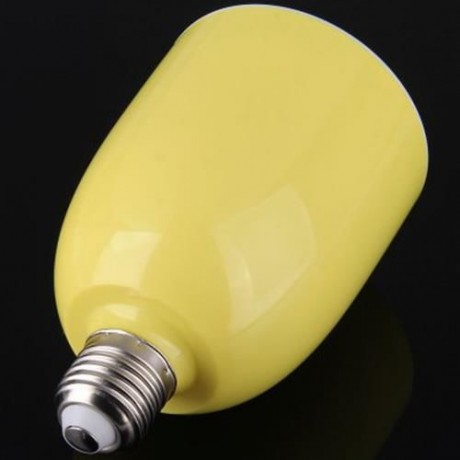 L101 E27 WIRELESS BLUETOOTH 4.0 AUDIO PLAYER SPEAKER COMBO APP CONTROL LED BULB (YELLOW)