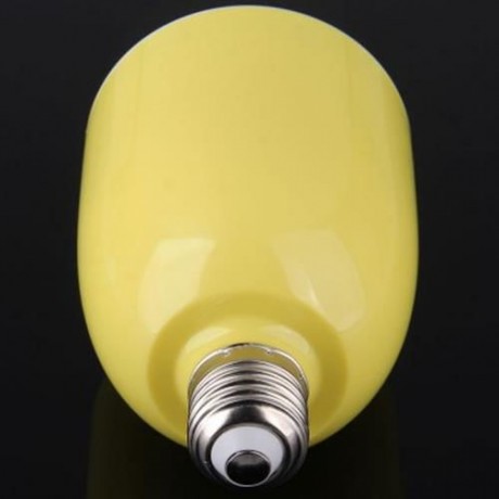L101 E27 WIRELESS BLUETOOTH 4.0 AUDIO PLAYER SPEAKER COMBO APP CONTROL LED BULB (YELLOW)