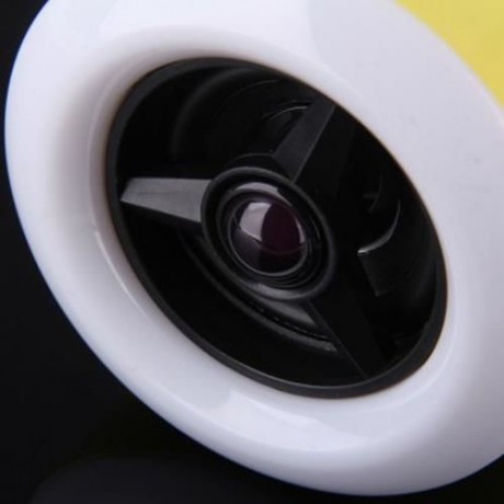 L101 E27 WIRELESS BLUETOOTH 4.0 AUDIO PLAYER SPEAKER COMBO APP CONTROL LED BULB (YELLOW)