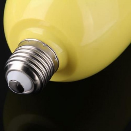 L101 E27 WIRELESS BLUETOOTH 4.0 AUDIO PLAYER SPEAKER COMBO APP CONTROL LED BULB (YELLOW)