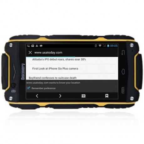4.0 INCH DISCOVERY V8 ANDROID 4.4 3G SMARTPHONE MTK6572 1.0GHZ DUAL CORE WIFI GPS WATERPRO