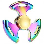 A1 COLORFUL THREE-BLADE ZINC ALLOY FIDGET TRI-SPINNER STRESS RELIEF PRODUCT ADULT FIDGETIN