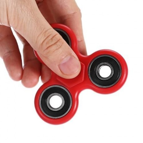 FIDGET SPINNER STRESS RELIEVER PRESSURE REDUCING TOY (RED)