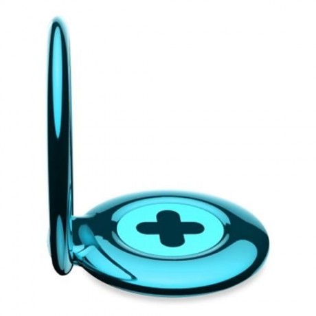 BASEUS SYMBOL RING BRACKET FINGER GRIP PHONE DESKTOP HOLDER (BLUE)