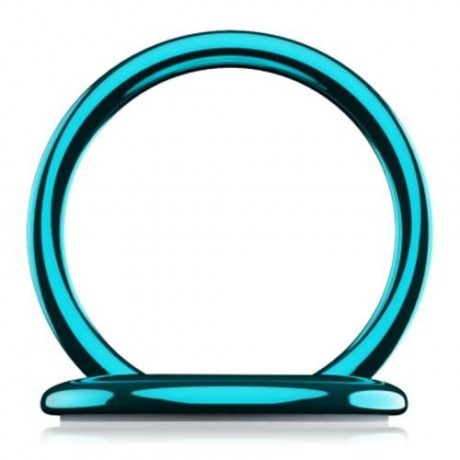 BASEUS SYMBOL RING BRACKET FINGER GRIP PHONE DESKTOP HOLDER (BLUE)