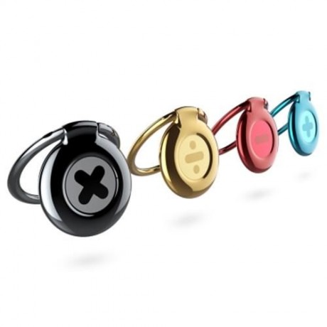 BASEUS SYMBOL RING BRACKET FINGER GRIP PHONE DESKTOP HOLDER (BLUE)