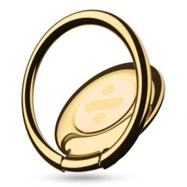 BASEUS SYMBOL RING BRACKET FINGER GRIP PHONE DESKTOP HOLDER (GOLDEN)
