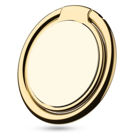 BASEUS SYMBOL RING BRACKET FINGER GRIP PHONE DESKTOP HOLDER (GOLDEN)