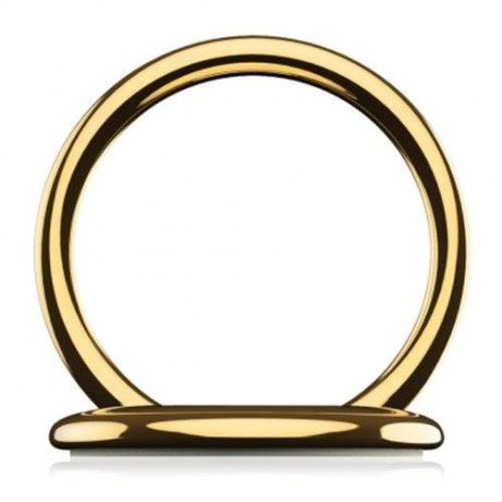 BASEUS SYMBOL RING BRACKET FINGER GRIP PHONE DESKTOP HOLDER (GOLDEN)