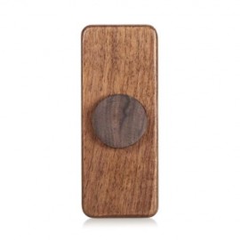 SQUARE WALNUT HAND SPINNER STEEL BEARINGS FINGER TOY (DUN)