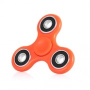 HOMOCHROMY TRILATERAL PATTERN ABS HAND SPINNER FINGER TOY (ORANGE)