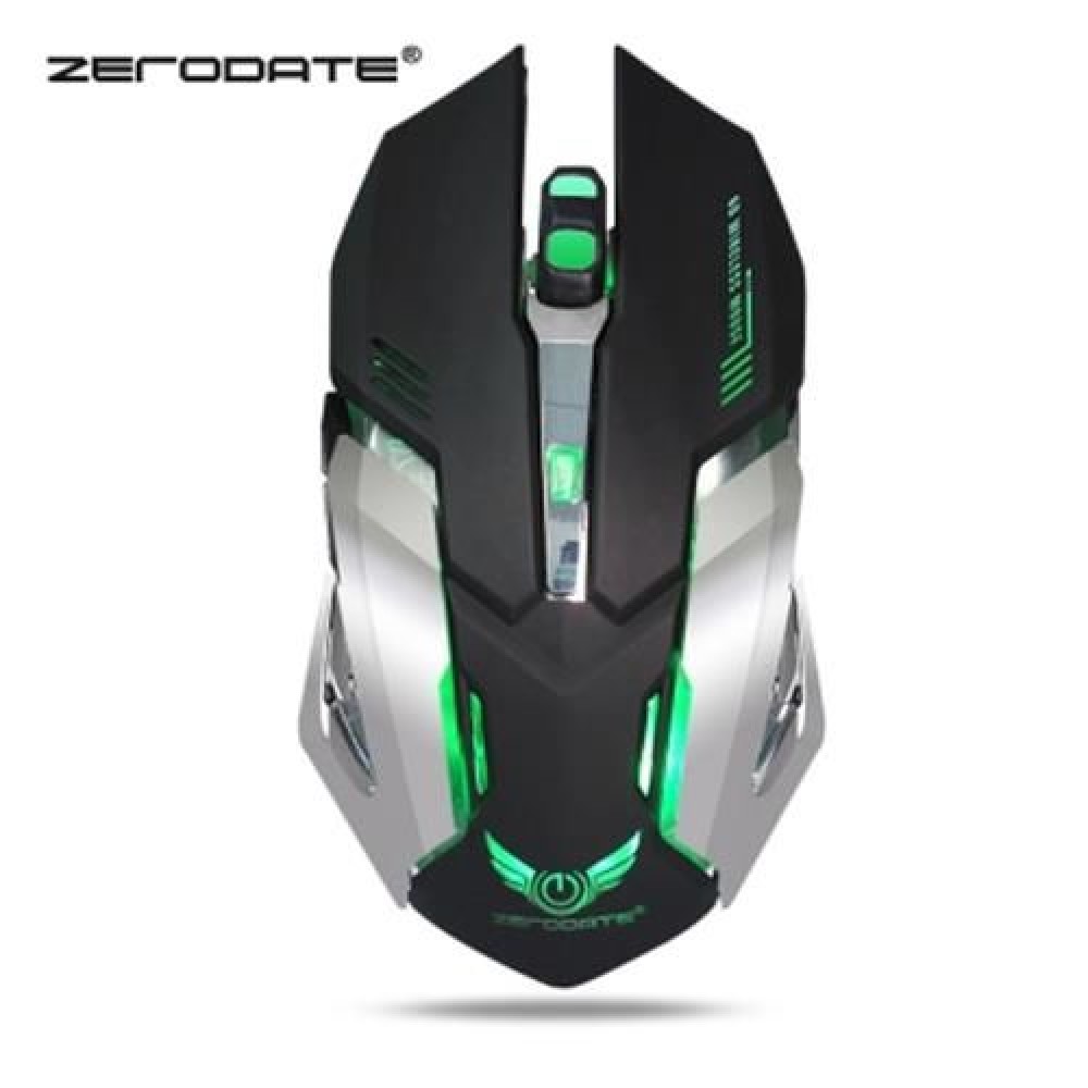ZERODATE X70 DUAL-MODE GAMING MOUSE 2400DPI (BLACK)