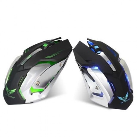 ZERODATE X70 DUAL-MODE GAMING MOUSE 2400DPI (BLACK)