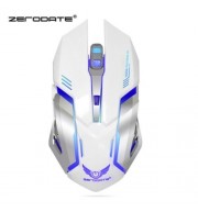 ZERODATE X70 DUAL-MODE GAMING MOUSE 2400DPI (WHITE)