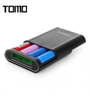 TOMO S4 DIY 4 X 18650 LI-ION BATTERY SMART POWER CHARGER (BLACK)