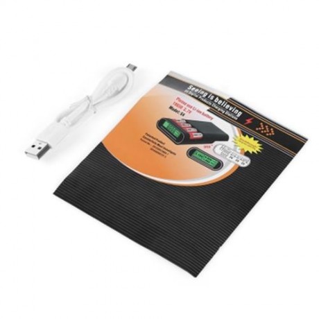 TOMO S4 DIY 4 X 18650 LI-ION BATTERY SMART POWER CHARGER (BLACK)