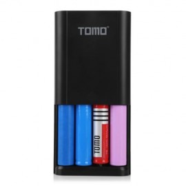TOMO S4 DIY 4 X 18650 LI-ION BATTERY SMART POWER CHARGER (BLACK)
