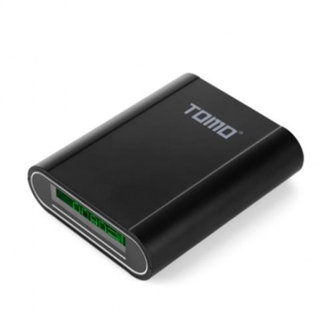 TOMO S4 DIY 4 X 18650 LI-ION BATTERY SMART POWER CHARGER (BLACK)