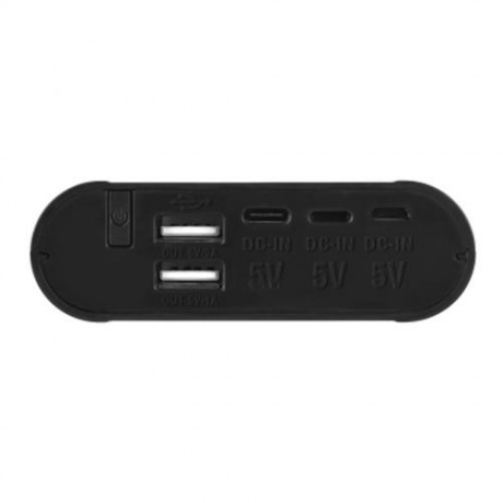 TOMO S4 DIY 4 X 18650 LI-ION BATTERY SMART POWER CHARGER (BLACK)