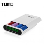 TOMO S4 DIY 4 X 18650 LI-ION BATTERY SMART POWER CHARGER (WHITE)