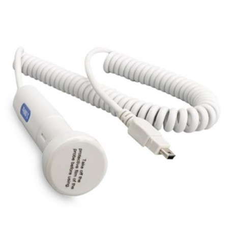 100S6 II PORTABLE PREGNANT WOMEN BACK LIGHT LCD FETAL DOPPLER (WHITE)