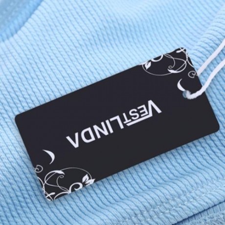 SPAGHETTI STRAP BACKLESS PAD LOW WAIST TIE WOMEN BIKINI SET (BLUE)