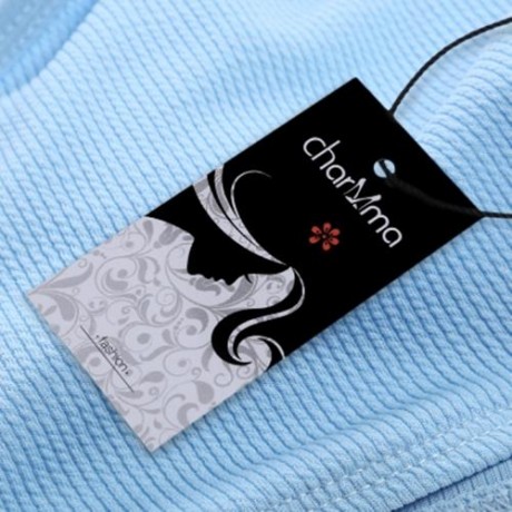 SPAGHETTI STRAP BACKLESS PAD LOW WAIST TIE WOMEN BIKINI SET (BLUE)