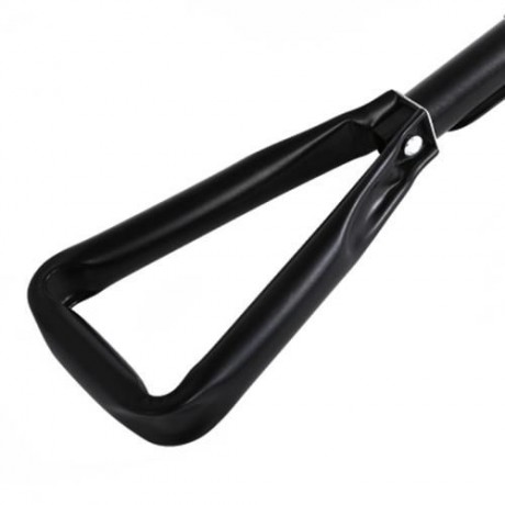 MULTIFUNCTIONAL FOLDING SHOVEL SURVIVAL TOOL FOR OUTDOOR HIKING (BLACK)