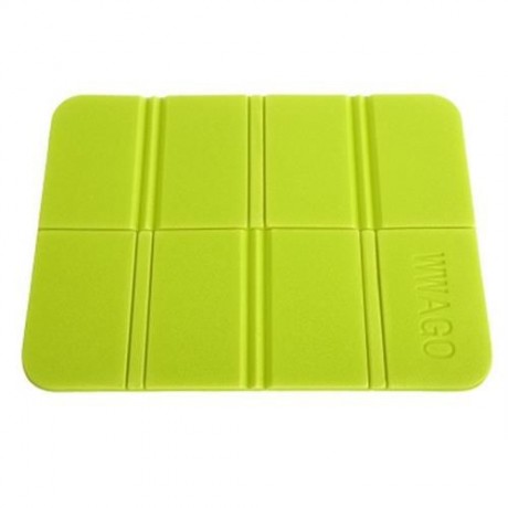 WWAGO OUTDOOR FOLDING CAMPING XPE CUSHION PORTABLE SITTING MAT (APPLE GREEN)