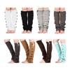 SWEET LACE HIGH KNITTED KNEE WARM BOOT SOCKS (LAKE BLUE)