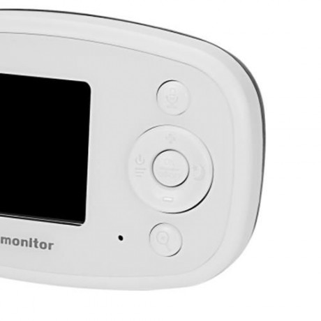 2.4GHZ LCD DISPLAY NIGHT VISION WIRELESS VIDEO BABY MONITOR (WHITE)