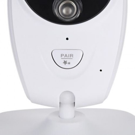 7.0 INCH WIRELESS 2 CAMERA LCD NIGHT VISION VIDEO BABY MONITOR (WHITE)