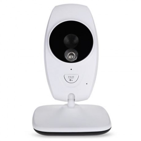 7.0 INCH WIRELESS 2 CAMERA LCD NIGHT VISION VIDEO BABY MONITOR (WHITE)