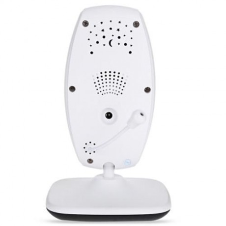 7.0 INCH WIRELESS 2 CAMERA LCD NIGHT VISION VIDEO BABY MONITOR (WHITE)