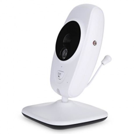7.0 INCH WIRELESS 2 CAMERA LCD NIGHT VISION VIDEO BABY MONITOR (WHITE)