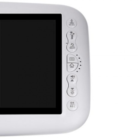 7.0 INCH WIRELESS NIGHT VISION DUAL VIEW VIDEO BABY MONITOR (WHITE)