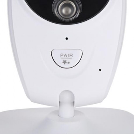 7.0 INCH WIRELESS NIGHT VISION DUAL VIEW VIDEO BABY MONITOR (WHITE)