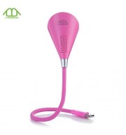 E - WONDERLAND USB LED LAMP BLUETOOTH 4.1 SPEAKER (PINK)