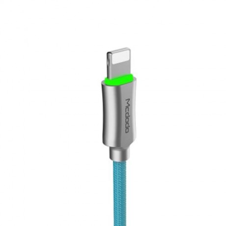 MCDODO CA - 390 KNIGHT SERIES 8 PIN 2.4A DATA CABLE 1.8M (BLUE)