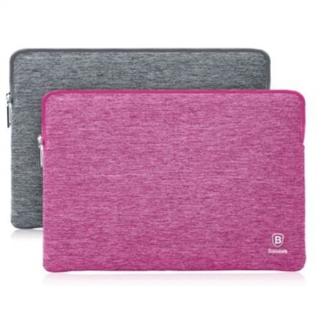 BASEUS LAPTOP SLEEVE COVER BAG FOR NEW MACBOOK PRO 15 INCH (ROSE RED)