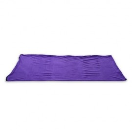 CLEYE WARM PORTABLE POLYESTER POLAR FLEECE SLEEPING BAG (PURPLE)